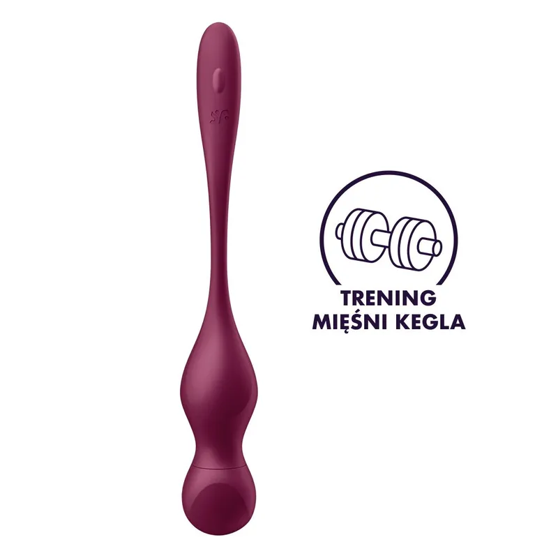 Вагінальні кульки з вібрацією Satisfyer Love Birds Vary Connect App, змінна маса