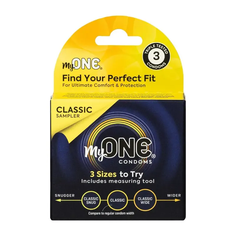 Презервативи MyONE Classic Sampler, 3 шт, ONE (США)