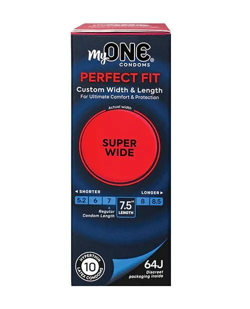 Презервативи MyONE Super Wide, 10 шт, ONE (США)