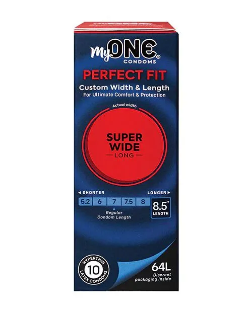 Презервативи MyONE Super Wide & Long, 10 шт, ONE (США)