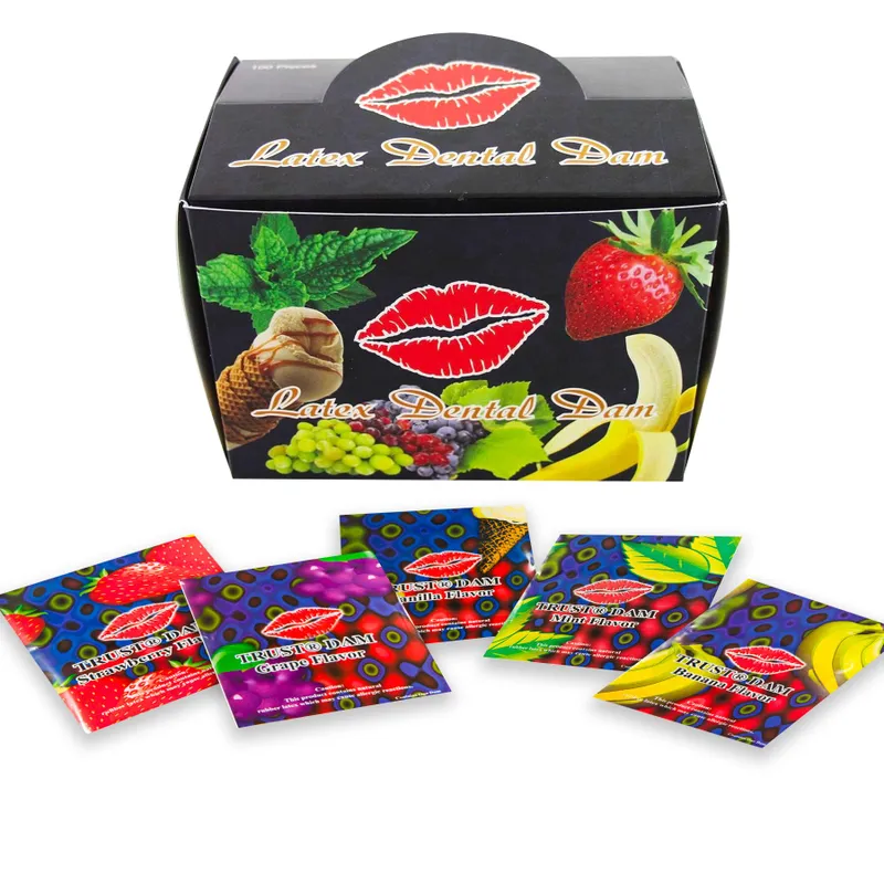 Латексні серветки Latex Dental Dams Assorted, ONE, 100 шт