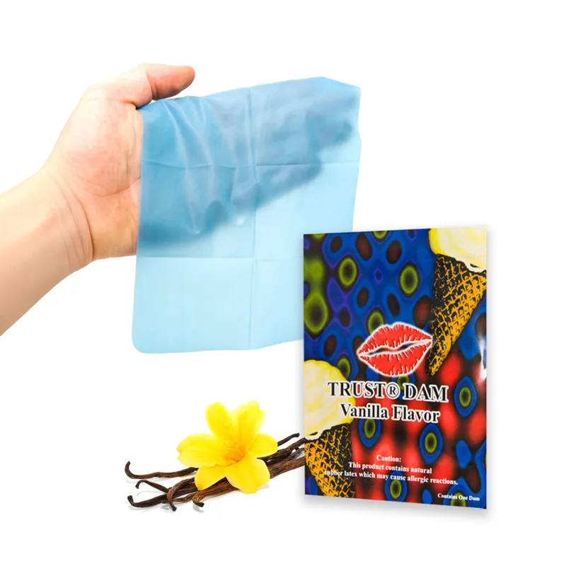 Латексна серветка ONE Latex Dental Dams Vanilla, 1 шт