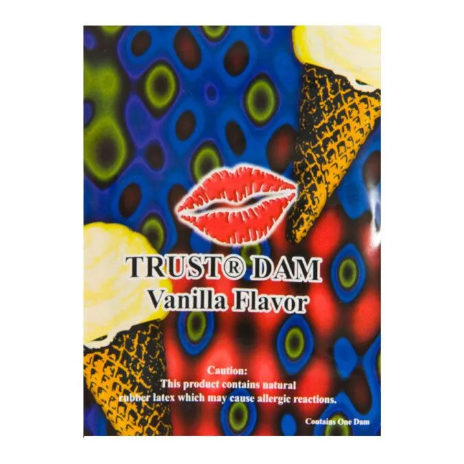 Латексна серветка ONE Latex Dental Dams Vanilla, 1 шт