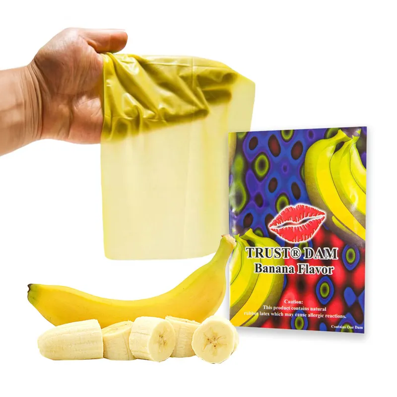 Латексна серветка ONE Latex Dental Dams Banana, 1 шт