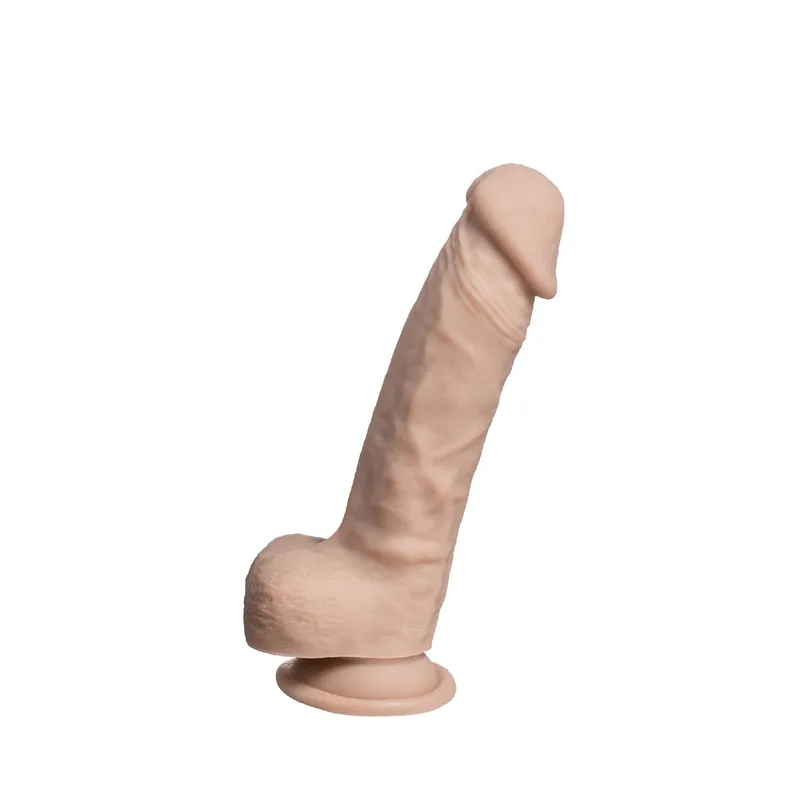 Фалоімітатор SilexD Vetus Real Skin Flesh (8in MODEL 1), діаметр 4,1 см