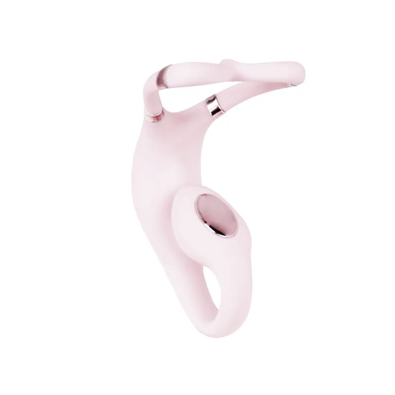 Смарт-вібратор для пар Adrien Lastic Venus + APP, подвійний, 10 режимів