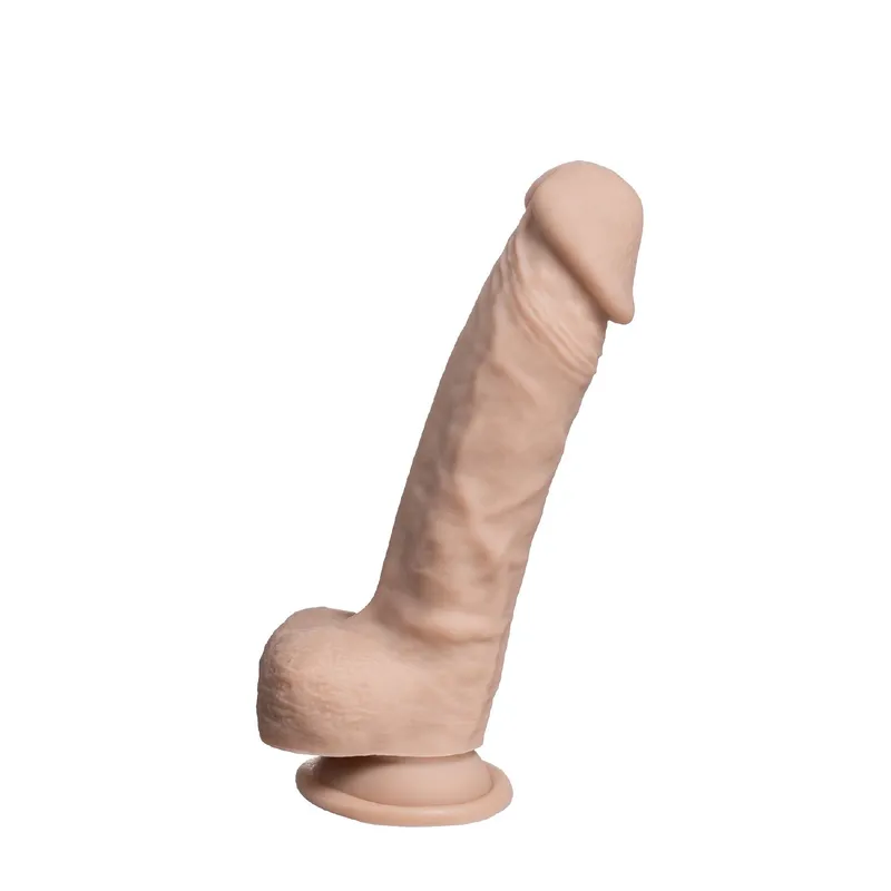 Фалоімітатор SilexD Johnny Real Skin Flesh MODEL 1, реалістик на присосці