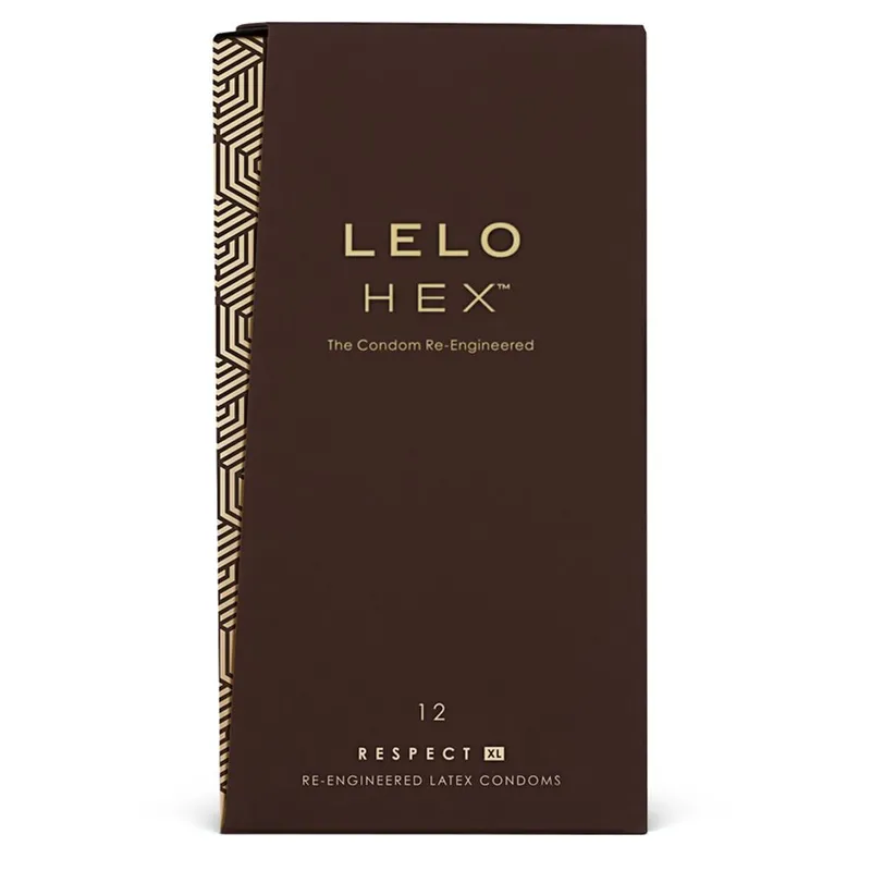 Презервативи LELO HEX Condoms Respect XL, 12 шт
