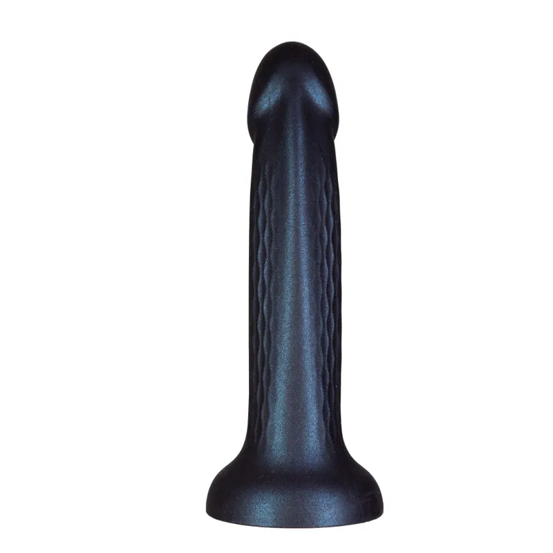 Фалоімітатор ADDICTION Rave 8″ Glow in the Dark Dildo на присосці