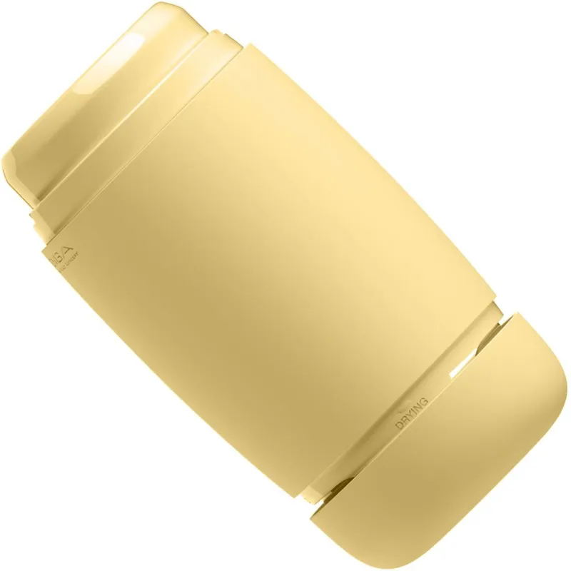 Мастурбатор TENGA PUFFY Custard Yellow, ультрам'який, наскрізний