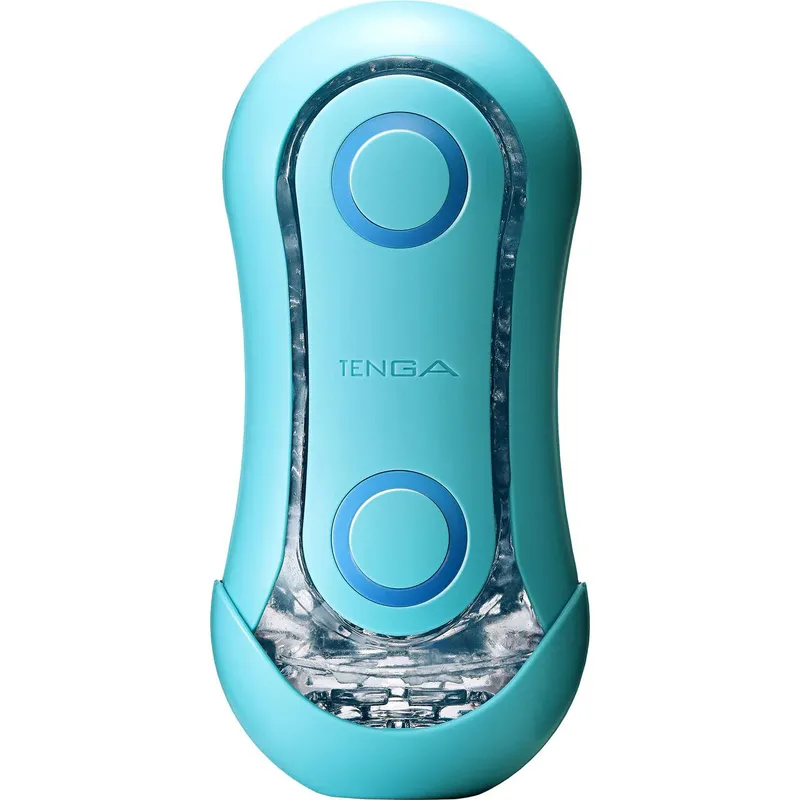 Мастурбатор Tenga Flip Orb — Ocean Blue, зі стимулюючими кульками всередині