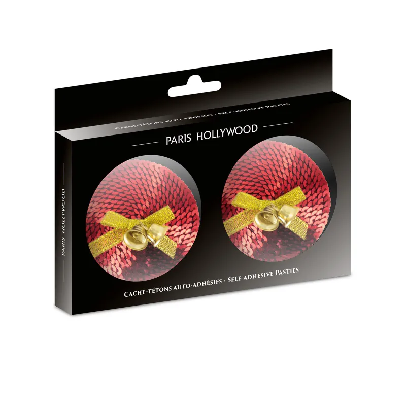 Пестиси з дзвіночками на соски Paris Hollywood Cache Tetons Clochettes
