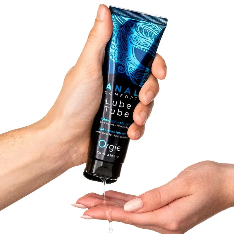 Анальна змазка Orgie Lube Tube Anal Comfort, 100 мл, водна основа з ефектом силікону