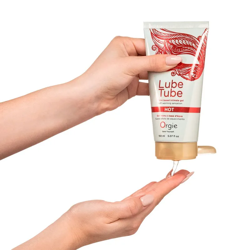 Лубрикант на водній основі Orgie Lube Tube Hot, 150 мл, із зігрівальним ефектом