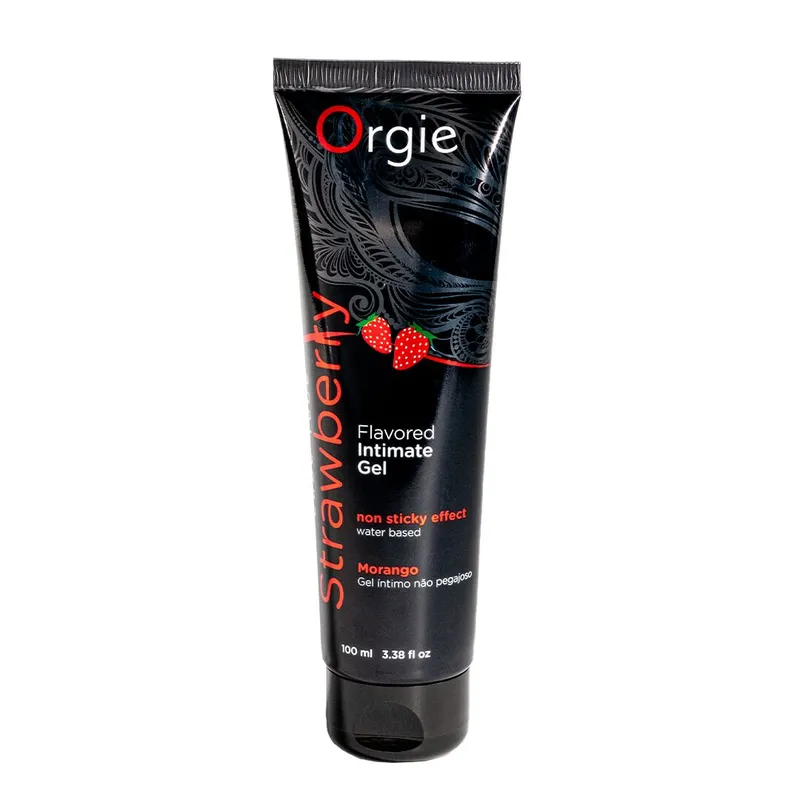 Лубрикант на водній основі Orgie Lube Tube Strawberry, 100 мл, зі смаком полуниці