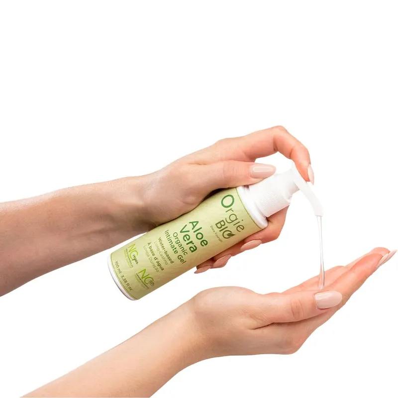 Лубрикант на водній основі Orgie Bio Aloe Vera Intimate Gel, екстракт алое вера