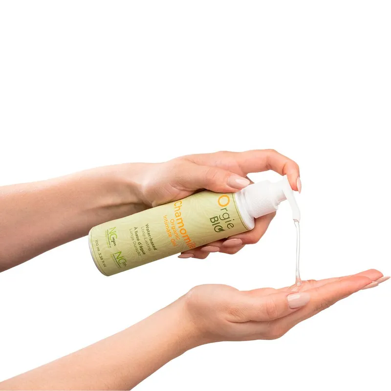 Лубрикант на водній основі Orgie – Bio Chamomile Organic Intimate Gel, 100 мл, екстракт ромашки