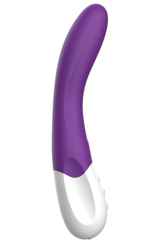 Вібратор точки G Liebe Bend It Rechargeable Purple, 10 режимів