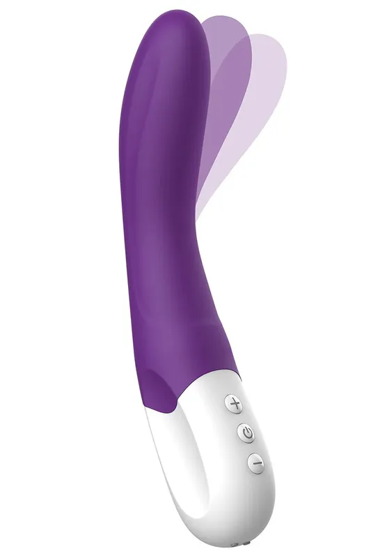 Вібратор точки G Liebe Bend It Rechargeable Purple, 10 режимів