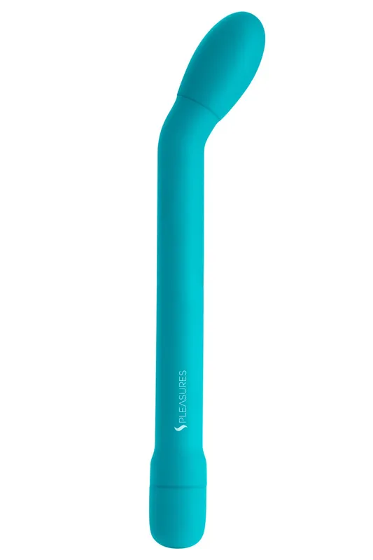 Тонкий вібратор для точки G S Pleasures Lithea Turquoise