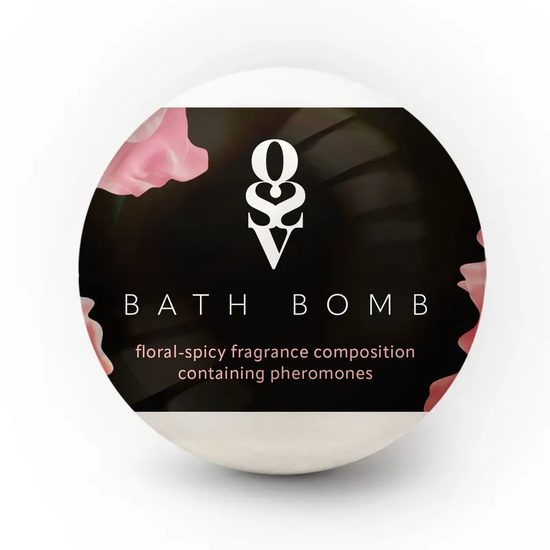Бомбочка для ванни з феромонами Obsessive Bath bomb Floral - Spicy, 100 г