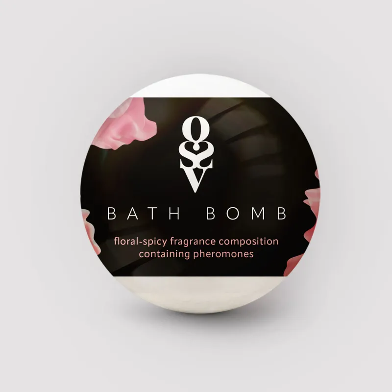 Бомбочка для ванни з феромонами Obsessive Bath bomb Floral - Spicy, 100 г