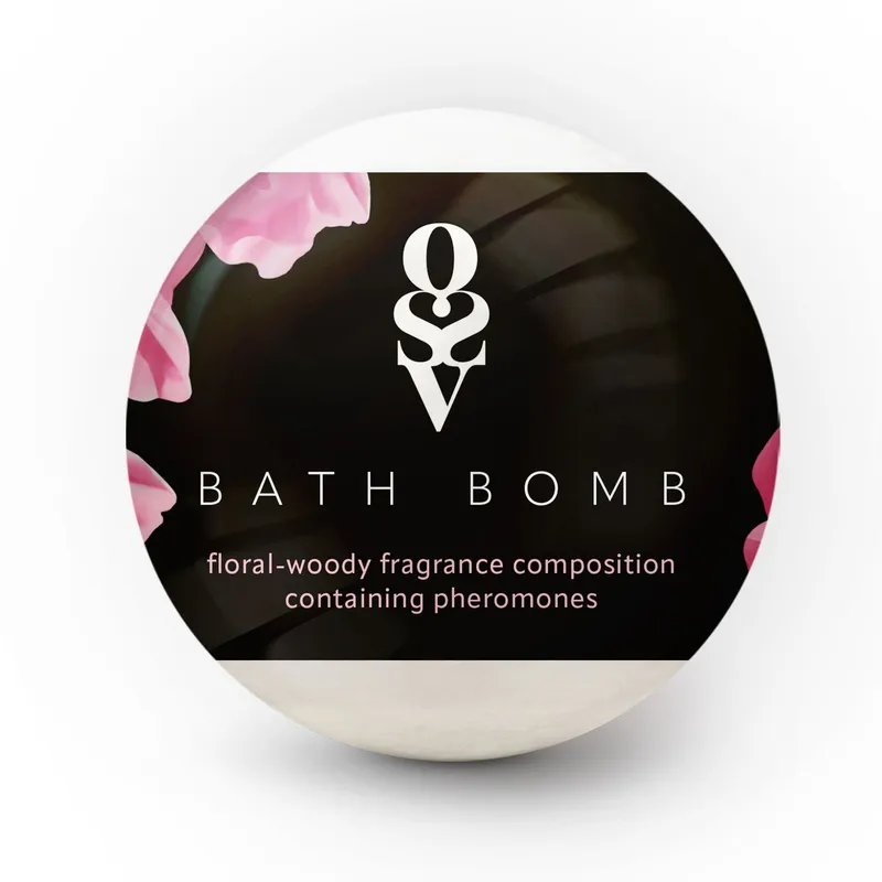 Бомбочка для ванни з феромонами Obsessive Bath bomb Floral - Woody, 100 г