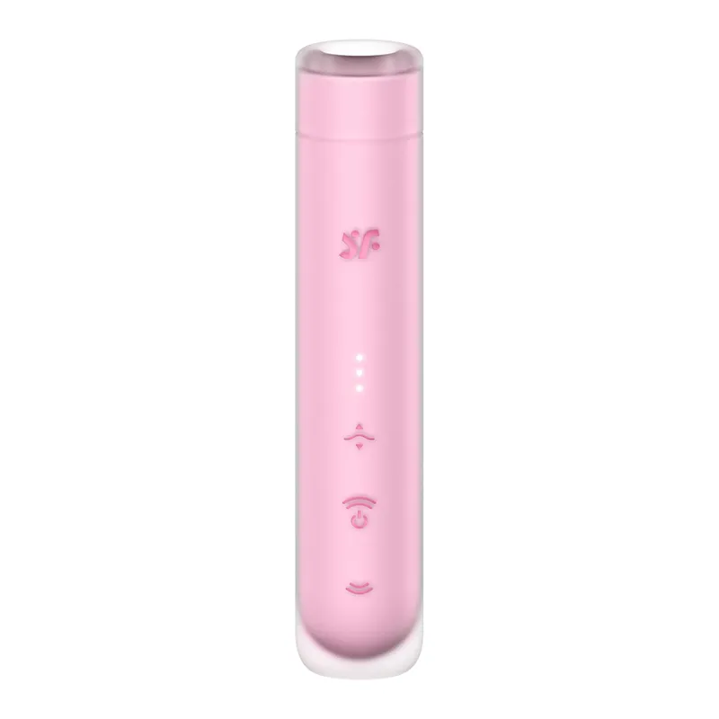 Вакуумний стимулятор Satisfyer First Kiss, технологія 3D Air Pulse, подвійний силікон