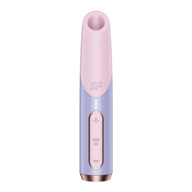 Вакуумний стимулятор Satisfyer Bold Kiss Violet, технологія 3D Air Pulse