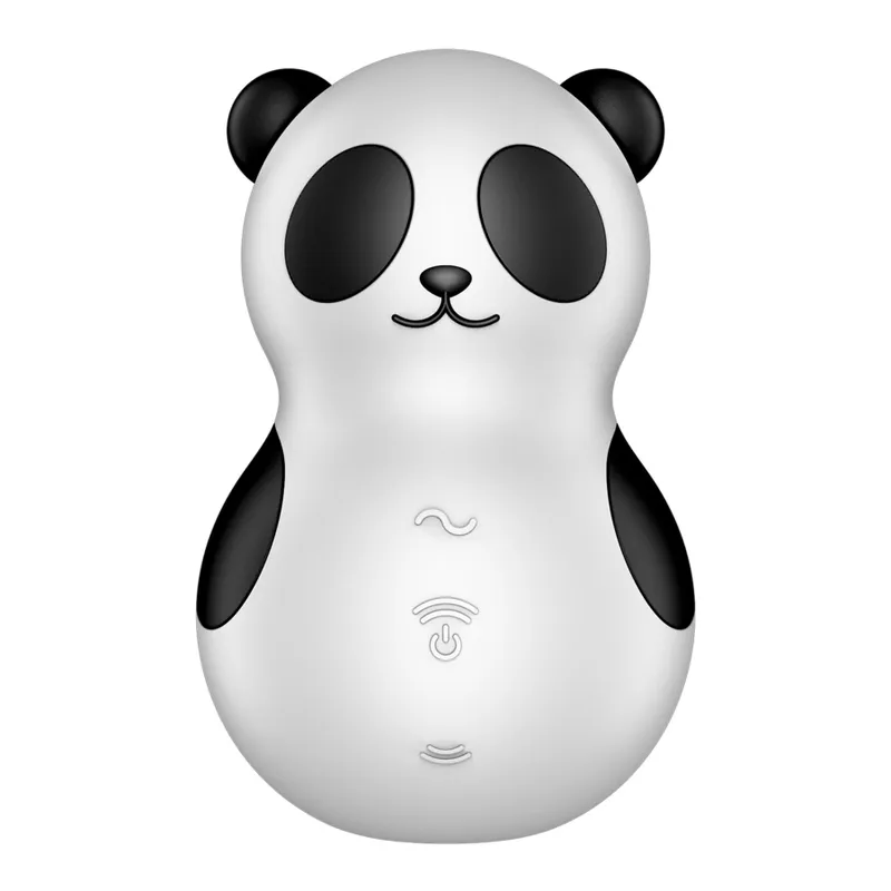 Вакуумний стимулятор з вібрацією Satisfyer Pocket Panda