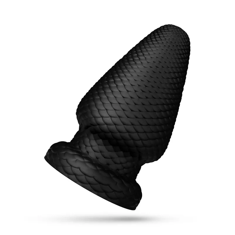 Анальна пробка BUTTR Cold Blooded Scaled Butt Plug