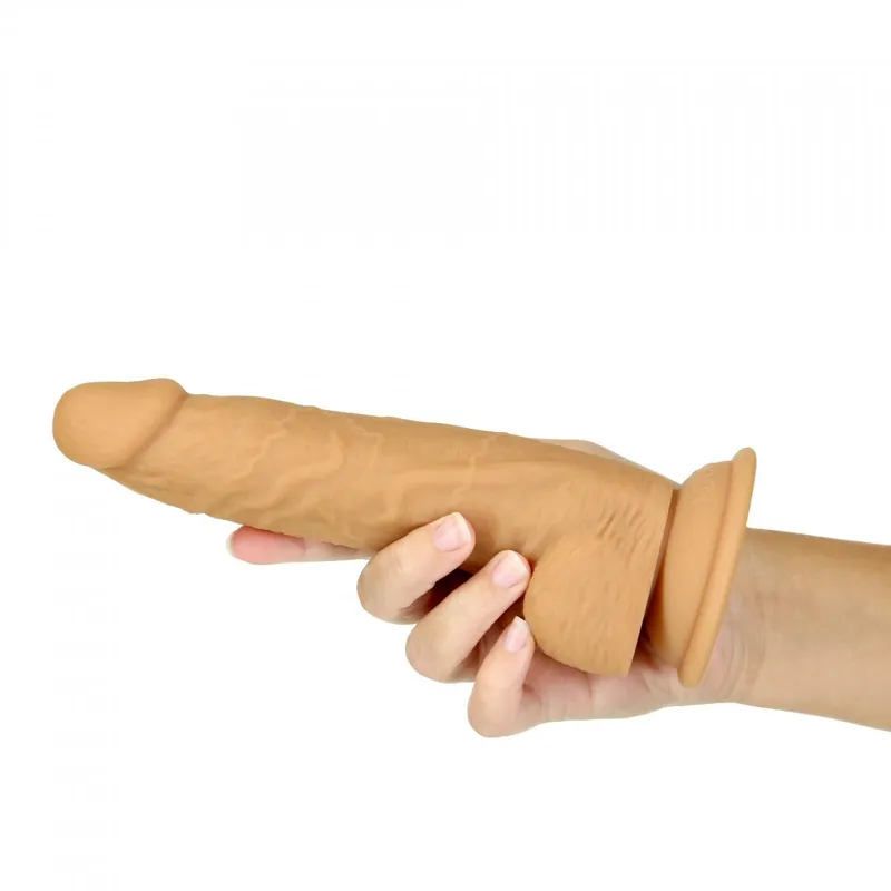 Фалоімітатор Naked Addiction 8″ Silicone Dual Density Dildo Vanilla