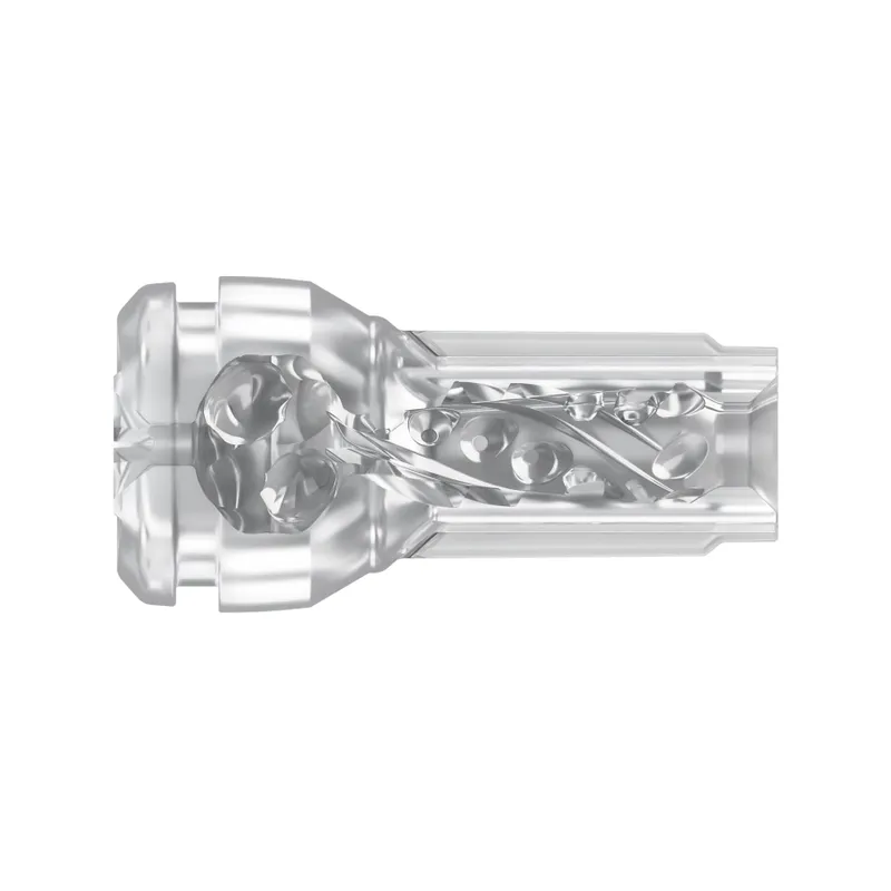 Мастурбатор Kiiroo Feel Pocket Crystal, сумісний з насадкою PowerBlow