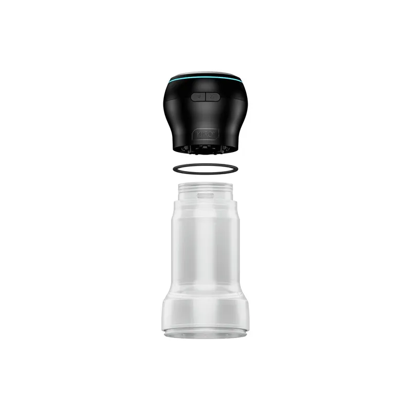 Мастурбатор Kiiroo Feel Pocket Crystal з насадкою PowerBlow Combo Set