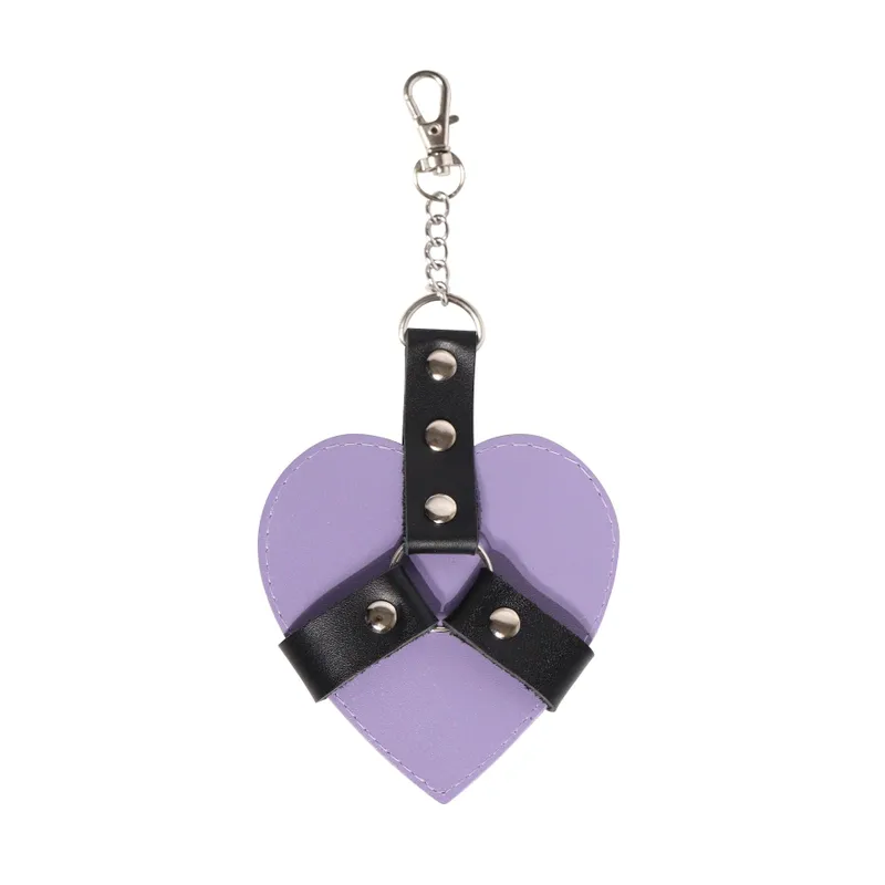 Брелок на карабіні Art of Sex Chained Heart, Лаванда
