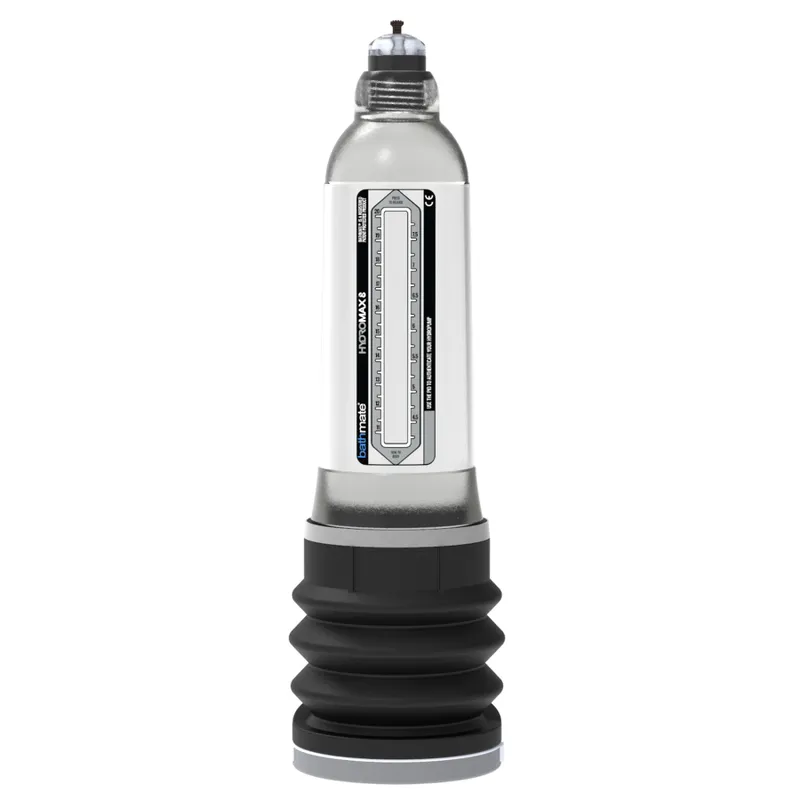 Гідропомпа Bathmate Hydromax 8 Clear, для члена довжиною 15–20 см, діаметр до 5,5 см