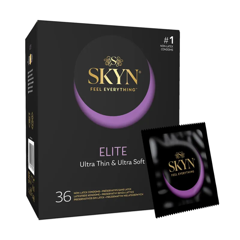 Безлатексні презервативи SKYN Elite, 36 шт, ультратонкі