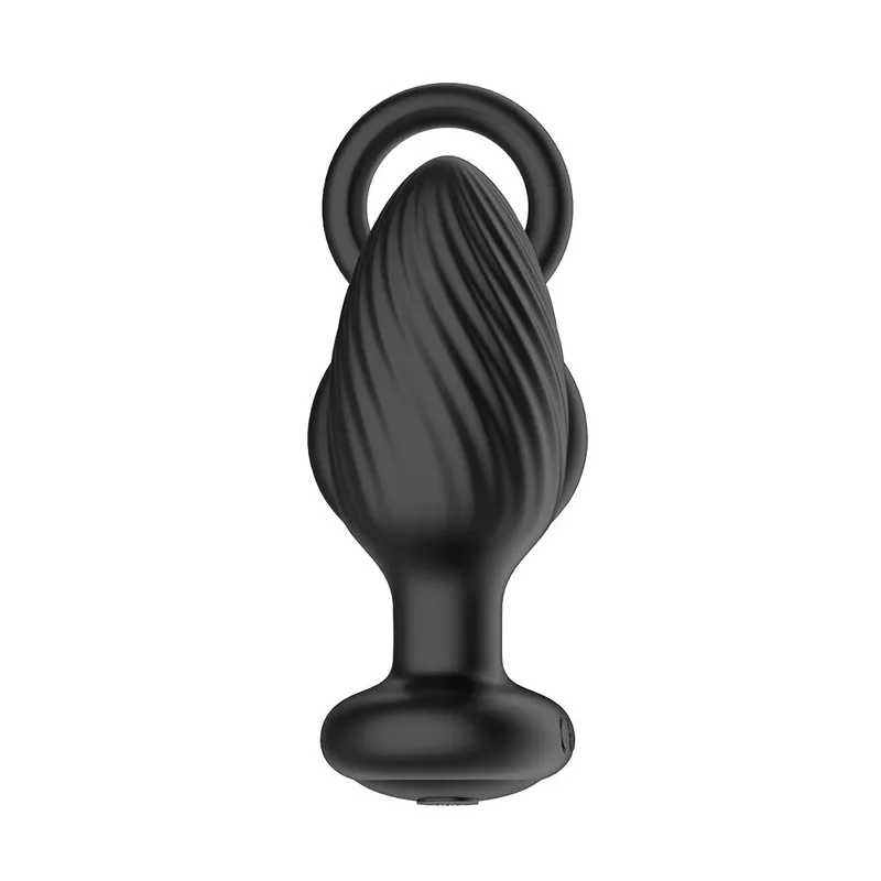 Анальна вібропробка Nexus Tornado Cock and Ball Ring з ерекційним кільцем та пультом