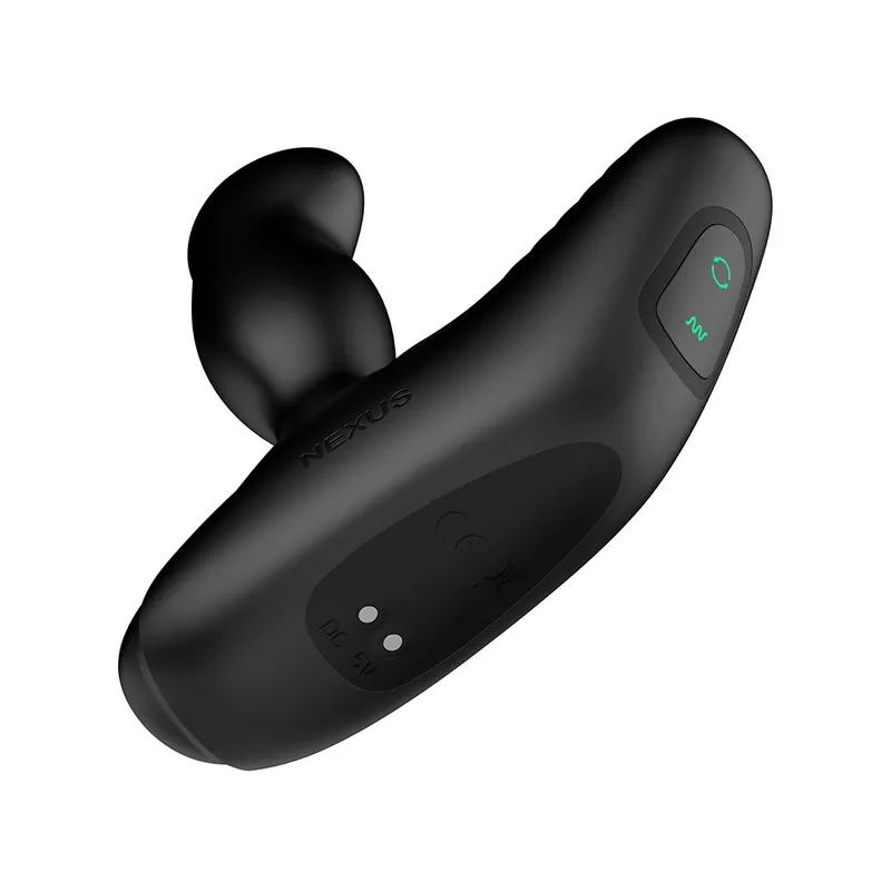 Смарт-масажер простати Nexus Revo Stealth with APP, вібрація + ротація, пульт ДУ