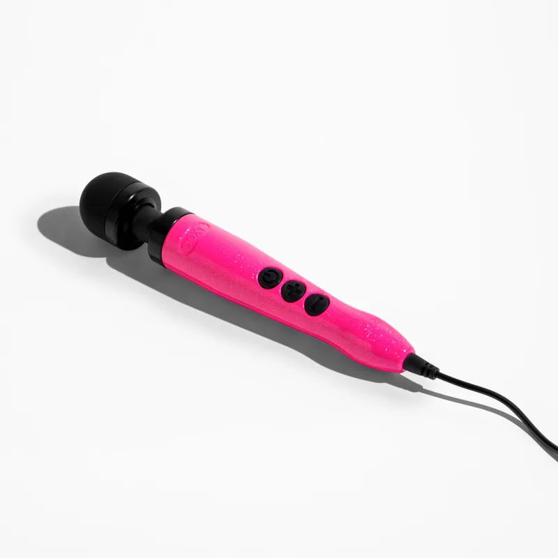 Вібромасажер DOXY Die Cast 3 Hot Pink, металевий корпус, живлення 220В