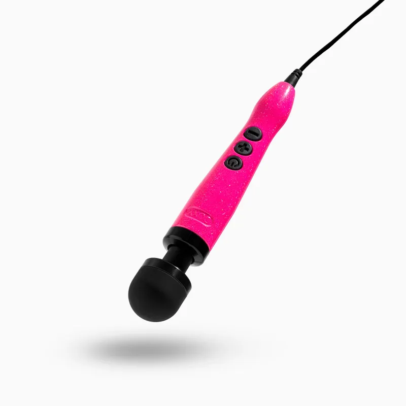 Вібромасажер DOXY Die Cast 3 Hot Pink, металевий корпус, живлення 220В