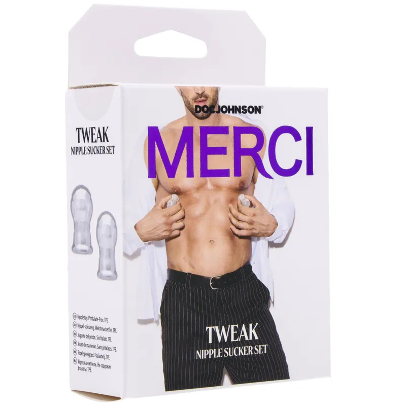 Присоски для сосків Doc Johnson Merci Tweak Nipple Sucker Set