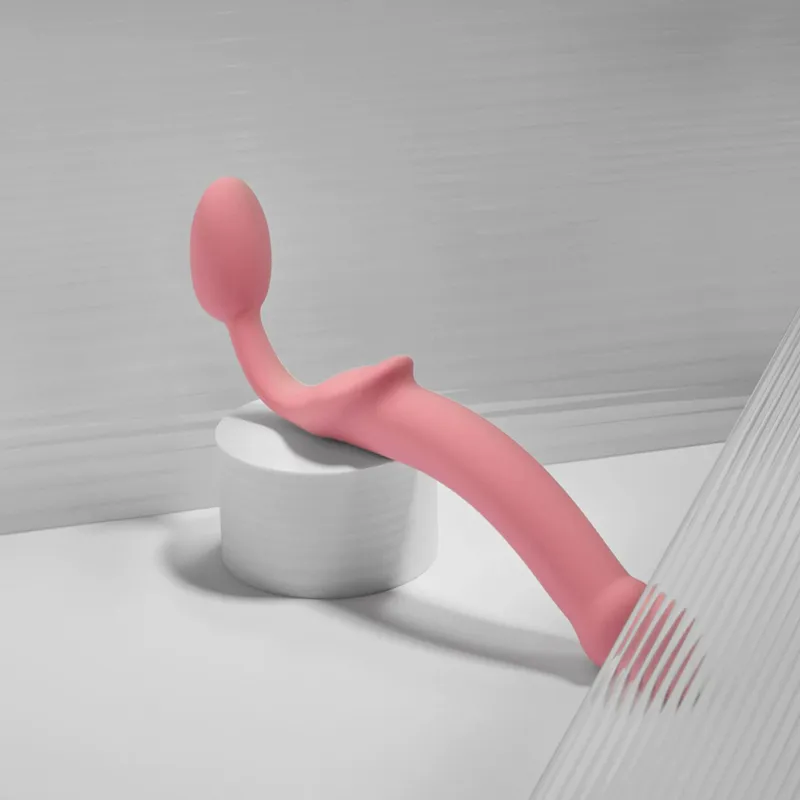 Безремінний страпон Strap-On-Me Rose XL, діаметр 4,5 см