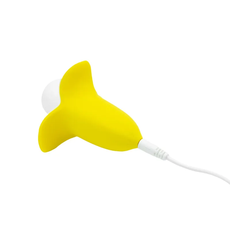 Вібратор-банан Banana Bliss Mini Silicone Vibrator, вагінально-кліторальна стимуляція