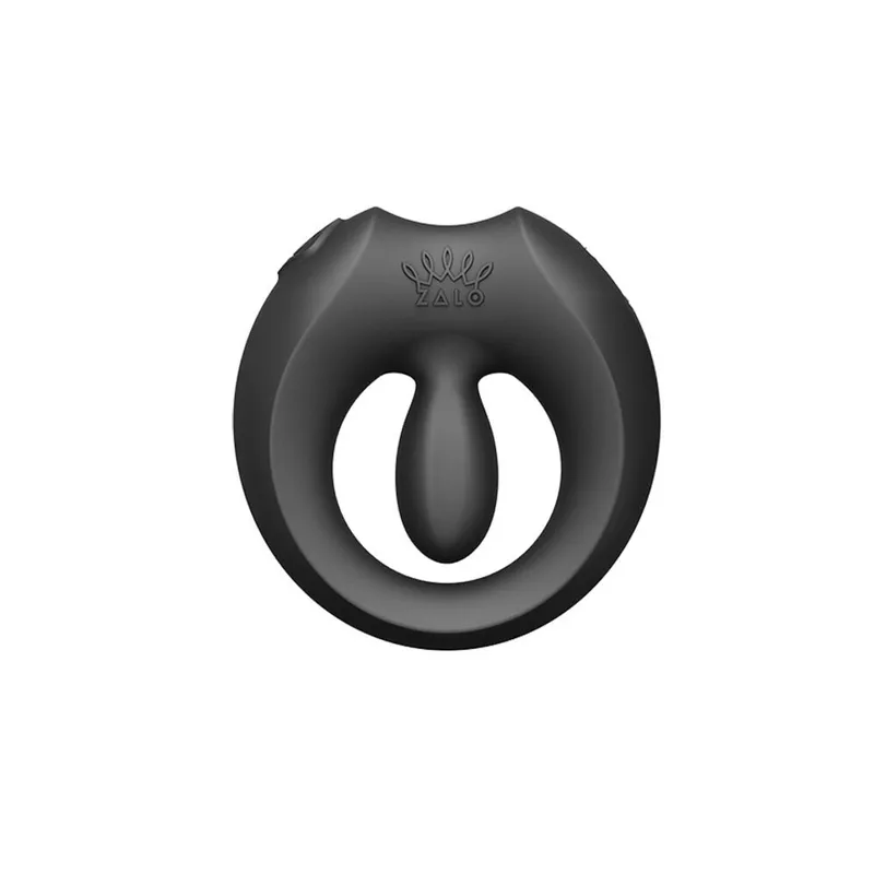 Ерекційне смарт-віброкільце Zalo Apis Obsidian Black, зарядний кейс
