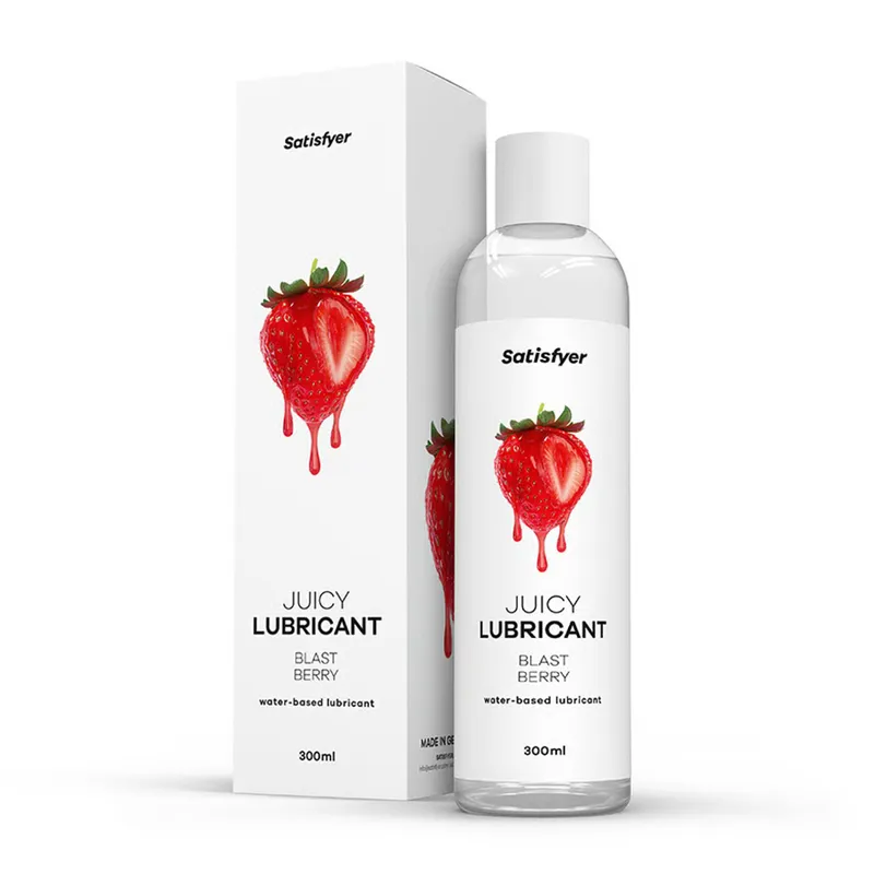 Лубрикант на водній основі Satisfyer Juicy Lubricant Blast Berry 300 мл