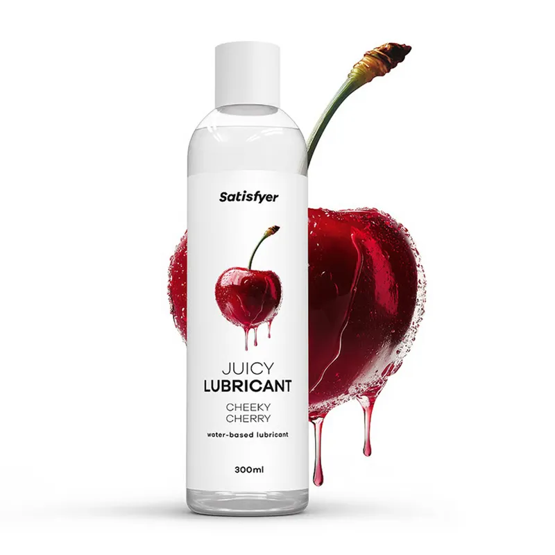 Лубрикант на водній основі Satisfyer Juicy Lubricant Cheeky Cherry 300 мл