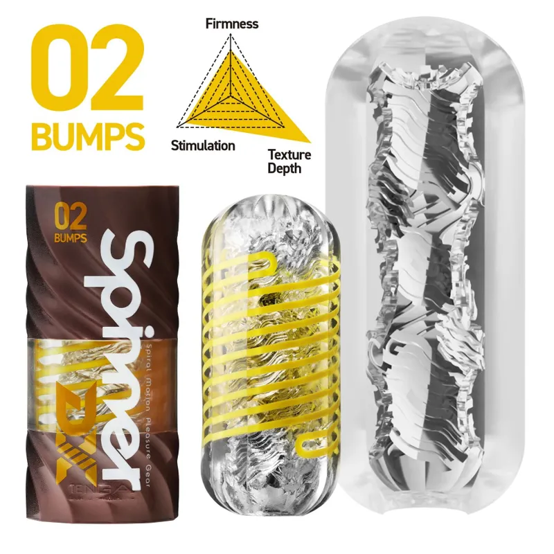 Мастурбатор Tenga Spinner DX 02 Bumps (Японія)