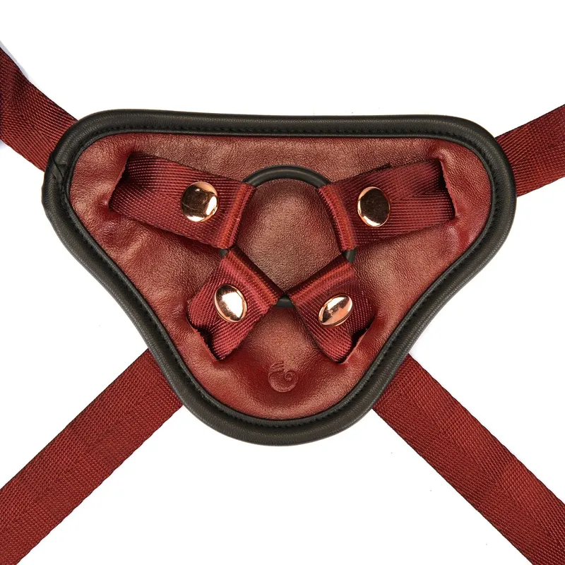 Трусики для страпона Liebe Seele Wine Red Strap-on Harness