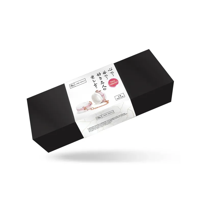 Поніжки Liebe Seele White & Pink Fairy Leather Ankle Cuffs
